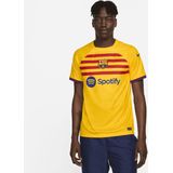 FC Barcelona 2023/24 Stadium Vierde Nike voetbalshirt met Dri-FIT voor heren - Geel