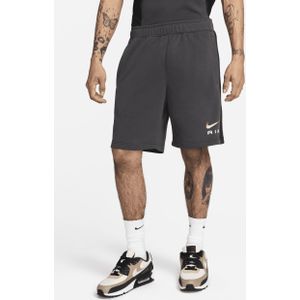 Nike Air Herenshorts van sweatstof - Grijs