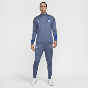 Inter Milan Strike Nike Dri-FIT knit voetbaltrainingspak voor heren - Blauw