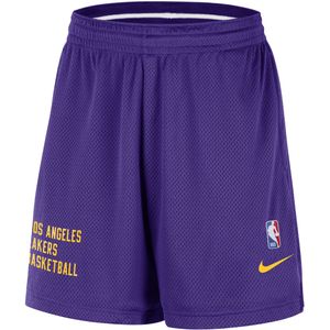 Los Angeles Lakers Nike NBA-herenshorts met mesh - Paars