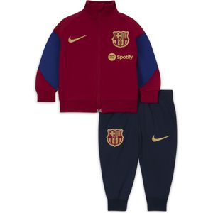 FC Barcelona Strike Nike voetbaltrainingspak voor baby's - Rood
