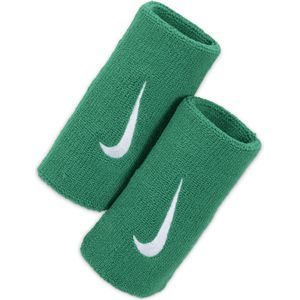 NikeCourt Premier Extra brede tennispolsbandjes - Groen