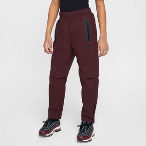 Nike Tech geweven jongensbroek - Rood