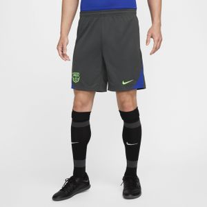 FC Barcelona Strike Derde Nike Dri-FIT knit voetbalshorts voor heren - Grijs