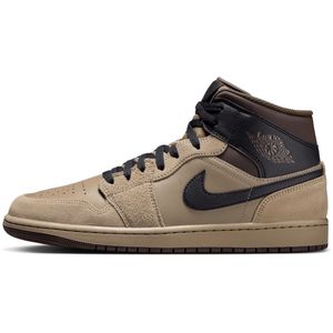 Air Jordan 1 Mid herenschoenen - Bruin