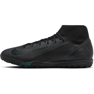 Nike Mercurial Superfly 10 Academy high-top voetbalschoenen (turf) - Zwart