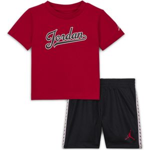 Jordan MJ Flight MVP set met shorts van mesh voor baby’s (12-24 maanden) - Zwart