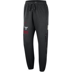 Chicago Bulls Standard Issue 2023/24 City Edition Nike NBA Courtside herenbroek - Zwart