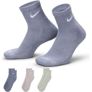 Nike Everyday Plus Cushioned Trainingsenkelsokken (3 paar) - Meerkleurig