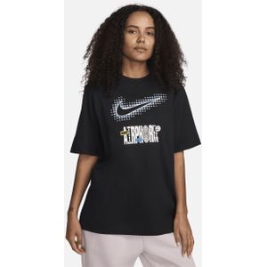 Nike Sportswear T-shirt met graphic voor dames - Wit