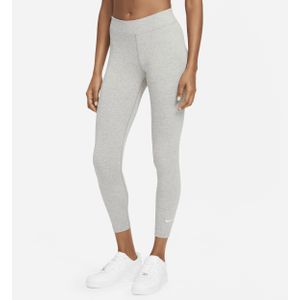 Nike Sportswear Essential 7/8-legging met halfhoge taille voor dames - Grijs