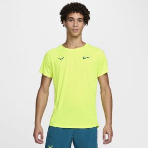 Rafa Challenger Nike Dri-FIT tennistop met korte mouwen voor heren - Groen