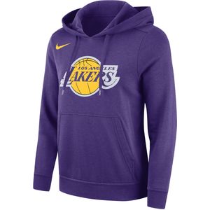 Los Angeles Lakers Club Nike NBA-fleecehoodie voor dames - Paars