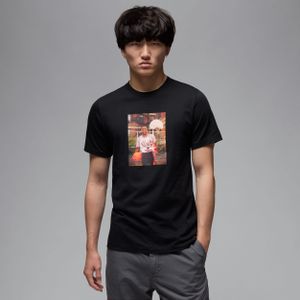 Jordan Brand T-shirt met foto voor heren - Zwart