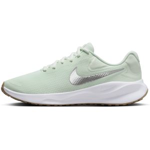 Nike Revolution 7 hardloopschoenen voor dames (straat) - Groen
