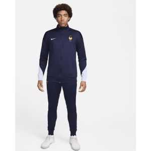 FFF Strike Nike Dri-FIT knit voetbaltrainingspak voor heren - Blauw