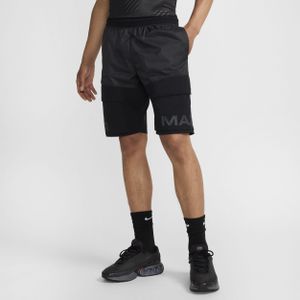 Nike Air Max geweven cargoshorts voor heren - Zwart