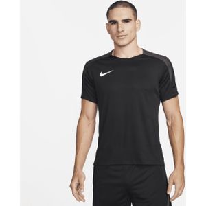 Nike Strike voetbaltop met Dri-FIT en korte mouwen voor heren - Zwart