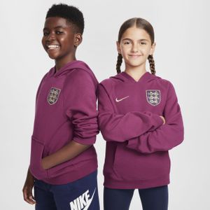 Engeland Nike Air voetbalhoodie voor kids - Rood