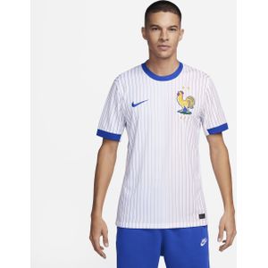 FFF (herenelftal) 2024/25 Stadium Uit Nike Dri-FIT replica voetbalshirt voor heren - Wit