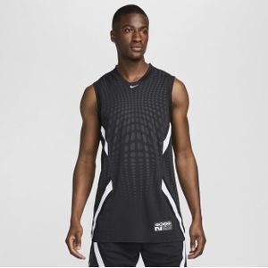Nike Dri-FIT ADV basketbaljersey voor heren - Zwart