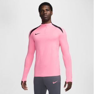 Nike Strike Dri-FIT voetbaltrainingstop met halflange rits voor heren - Roze