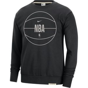 Team 31 Standard Issue Nike NBA-sweatshirt met ronde hals en Dri-FIT voor heren - Zwart