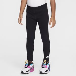 Nike legging met fleecevoering voor kleuters - Zwart