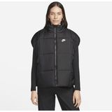 Nike Sportswear Classic Puffer Therma-FIT ruimvallende bodywarmer voor dames - Zwart