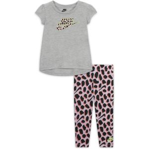 Nike Set met T-shirt en legging voor baby's (12-24 maanden) - Roze