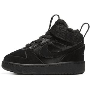 Nike Court Borough Mid 2 boots voor baby's/peuters - Zwart