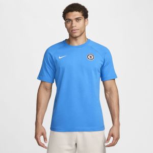 Chelsea FC Travel Nike voetbaltop met korte mouwen - Blauw