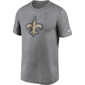 Nike Dri-FIT Logo Legend (NFL New Orleans Saints) T-shirt voor heren - Grijs