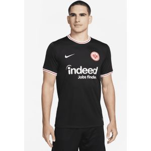 Eintracht Frankfurt 2023/24 Stadium Uit Nike Dri-FIT voetbalshirt voor heren - Zwart