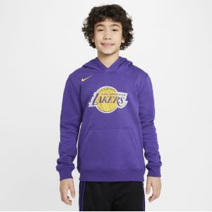 Los Angeles Lakers ClubNike Nike NBA-fleecehoodie voor kids - Paars