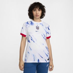 Noorwegen (vrouwenelftal) 2024/25 Stadium Uit Nike Dri-FIT Replica voetbalshirt voor dames - Wit