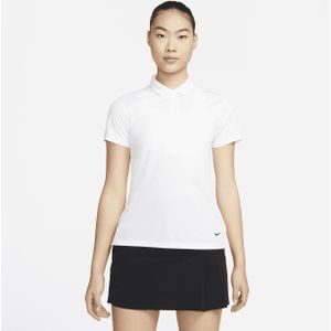 Nike Dri-FIT Victory Golfpolo voor dames - Zwart