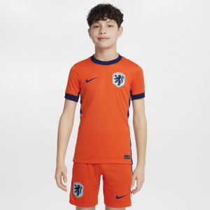 Nederland (herenelftal) 2024/25 Stadium Thuis Nike Dri-FIT replica voetbalshirt voor kids - Oranje