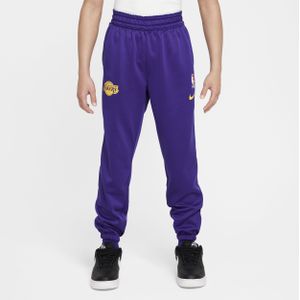 Los Angeles Lakers Spotlight Nike NBA-broek met Dri-FIT voor kids - Paars