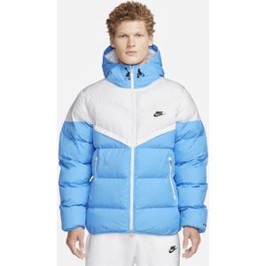 Nike Windrunner PrimaLoft® Storm-FIT gewatteerd herenjack met capuchon - Wit