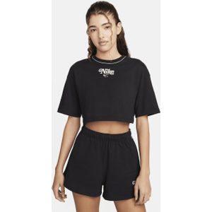 Nike Sportswear Kort T-shirt voor dames - Grijs