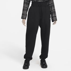 Nike Sportswear Phoenix Fleece Oversized joggingbroek met hoge taille voor dames - Zwart