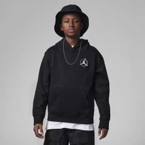 Jordan Jumpman Pullover Hoodie Hoodie voor jongens - Zwart