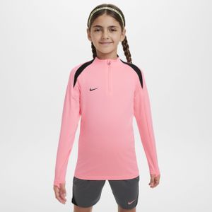 Nike Dri-FIT Strike voetbaltrainingstop voor kids - Zwart
