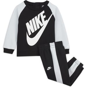 Nike Babyset met shirt met ronde hals en broek (12-24 maanden) - Zwart