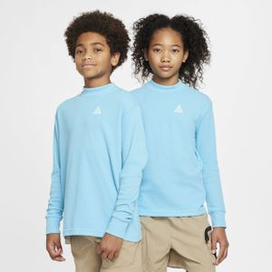 Nike ACG Dri-FIT top met wafelpatroon en lange mouwen voor kids - Zwart