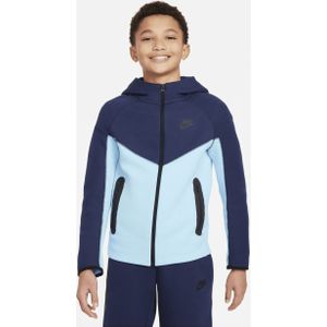 Nike Sportswear Tech Fleece Hoodie met rits voor jongens - Blauw