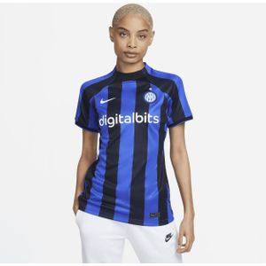 Inter Milan 2022/23 Stadium Thuis Nike voetbalshirt met Dri-FIT voor dames - Blauw