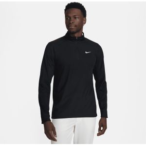 Nike Tour Dri-FIT ADV golftop met halflange rits voor heren - Blauw