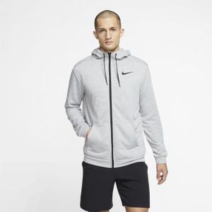 Nike Dri-FIT Trainingshoodie met rits voor heren - Zwart